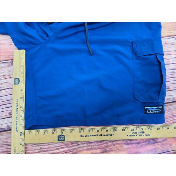 L.L.Bean Mens Supplex Sport Shorts XXXL Blue Quick-Dry Water-Repellent Nylon NWT - Picture 11 of 11